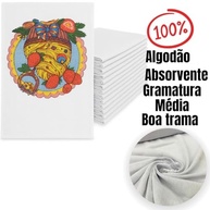 Kit 10 Panos de Prato Estampados 75x45 cm - 100% Algodão com Alta Absorção - imagem 5
