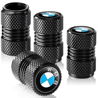 Tampas de Válvula de Pneu em Liga de Alumínio Preta - Pacote com 4 para BMW e outros carros - imagem 2