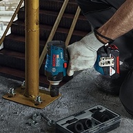Bosch GDS 18V-400: Chave de Impacto Brushless Potente com 2 Baterias e Maleta - imagem 3