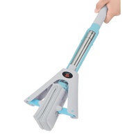 Rodo Mop Fácil Cabo Extensor Aço Inox Celeste - Limpeza Eficiente com Espuma de Alta Absorção - imagem 1