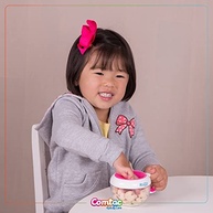 Porta Lanches Com Tampa de Silicone para Crianças - Comtac Kids 4020 - imagem 3