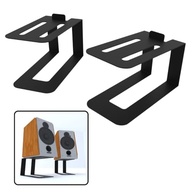 Suporte de Mesa para Monitores de Áudio e Caixas de Som - Par com Design Profissional - imagem 2
