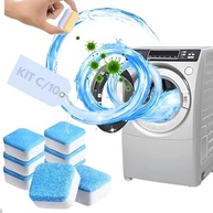 Kit 10 Pastilhas Tabletes Limpeza Máquina de Lavar - Higienize com Praticidade e Segurança - imagem 5