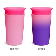Munchkin Copo 360 Changing Color Rosa - 266ml com Efeito Mágico de Cor - imagem 5