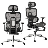 Cadeira de Escritório Ergonômica com Suporte Lombar e Encosto Ajustável | Design Confortável e Respirável - imagem 1