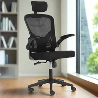 Cadeira de Escritório Ergonômica com Encosto em Malha Dupla - Design Executivo para Home Office - imagem 1