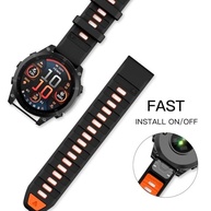 OVERSTEP Pulseiras de relógio compatíveis com Fenix 8 Solar/Amoled 47 mm 22 mm para smartwatch Garmin Fenix 5/Fenix 5 Plus/Fenix 6/Fenix 6 Pro/Fenix 7 - imagem 4