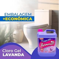 Cloro Gel Tira Limo com Fragrância de Lavanda 5L - Poder de Limpeza Profunda com Ação Bactericida - imagem 2