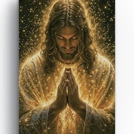 Quadro Tela Canvas Jesus Cristo Luz Religioso 60x40cm - Decore com Fé e Estilo - imagem 5