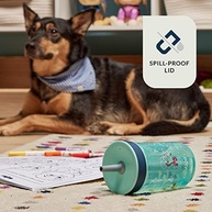 Copo Infantil Patrulha Canina com Canudo - 400ml, à Prova de Derrames, Livre de BPA, Pacote com 2 - imagem 4