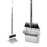 Vassoura e Pá Dobrável em Aço Inox - Limpeza Eficiente e Prática com Design Ergonômico - imagem 2