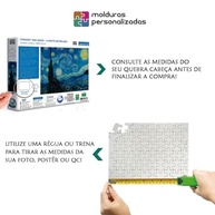 Moldura 50x66 com Proteção PETG para Decoração de Paredes - Design Moderno e Resistente - imagem 3