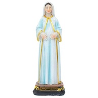 Nossa Senhora Grávida 12.5cm - Escultura em Resina com Detalhes Intricados - imagem 2