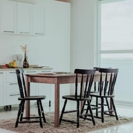 Mesa de Jantar Ditália com 4 Cadeiras - Design Diamond Moderno - imagem 2