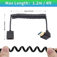 Cabo Extensor HDMI 8K Duttek 1.2M 90 Graus: Imersão Total com HDR e 60Hz - imagem 3