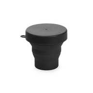 Copo Retrátil de Silicone 150ml com Tampa e Argola para Chaveiro - Prático e Portátil - imagem 1