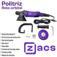 Kit Polimento Profissional Completo com Politriz Zacs e Sistema VHP Vonixx - imagem 5