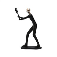 Estatueta de Resina de Homem Tenista 25,5 cm – Decore com Esporte e Estilo - imagem 1