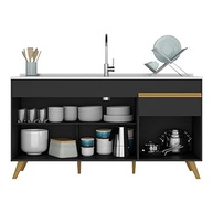 Balcão de Cozinha Veneza 150cm com 3 Portas e 1 Gaveta - Design Moderno e Acabamento Premium - imagem 5