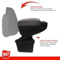 Apoio de Braço Grafite com Porta Copo para Ford Fiesta e EcoSport (2003-2010) - imagem 5