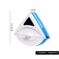 Limpador de Vidro Magnético 2 em 1 - Limpador e Rodo Mágico para Janelas e Vidros com Design Inovador - imagem 4