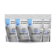 Kit com 4 Multiuso de 1kg Percarbonato de Sódio 99,9% - Limpeza Poderosa e Natural - imagem 1