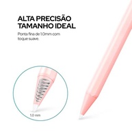 Caneta Pencil WB Para Apple iPad com Palm Rejection e Ponta de Alta Precisão 1.0mm (Rosa) - imagem 3