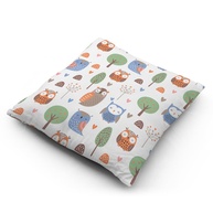 Bolsa de Semente para Cólicas em Bebês com Estampa Corujas - Alívio Natural e Perfumado - imagem 1