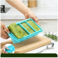 Molde Líquido para Freezer com 4 Compartimentos - Empilhável, à Prova de Vazamento e Livre de BPA - imagem 2