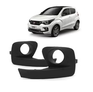 Par Grade Moldura Milha Fiat Mobi 2016-2018 - Design Esportivo com Encaixe Perfeito - imagem 2