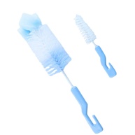 Kit Escovas para Mamadeiras e Bicos com Esponja Azul - Limpeza Profunda e Segura - imagem 1