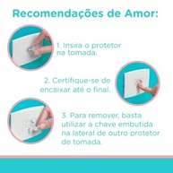 Lolly Protetor de Tomada Transparente - Kit com 11 Unidades Seguro e Fácil de Usar - imagem 3