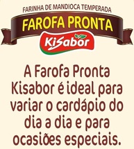 KiSabor Farofa Pronta Com Tempero Kisabor 400 Gramas - imagem 5