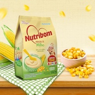 Nutribom Mingau Milho 180G - Feito Com Milhos Selecionados Fonte De Ferro Zinco E Vitaminas - imagem 4