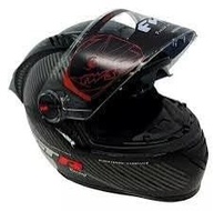 Capacete GTRacing FW3 Carbon Fiber: Segurança e Estilo com Óculos Integrado - imagem 1