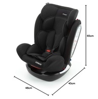 Cadeirinha de Bebê Cosco Unique 0-36kg Preto Sport: Segurança e Conforto Crescendo com Seu Filho - imagem 3
