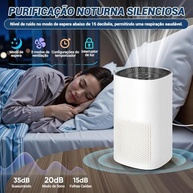 Purificador de Ar com Filtro HEPA 5 Camadas - Tecnologia Antibacteriana Avançada - imagem 5