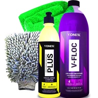 Kit Essencial Vonixx V-Floc 1,5L + Plus 500ml com Acessórios Karbox para Detalhamento Automotivo - imagem 1