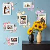 Adesivos Decorativos para Interruptores com Design Floral - Transforme Sua Casa com Estilo e Natureza - imagem 3