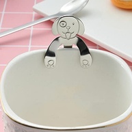 Colher de Aço Inoxidável 304 com Design Fofo - Ideal para Chá, Café e Sobremesas - imagem 3