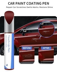 Tinta de Retoque Vermelha Rápida D4 – Compatível com Ford Exact Match | Reparo Perfeito para Arranhões e Lascas - imagem 3