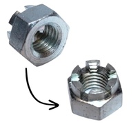 Porca M14 P2.0 com Rasgo para Roçadeira Frontal Yanmar TA72 - Peça Essencial - imagem 2