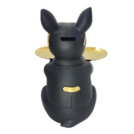 Estátua de Bulldog com Cofre Decorativo e Bandeja – Escultura Funcional para Decoração Moderna - imagem 5
