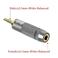 Adaptador Geekria 2.5mm Macho para 3.5mm Fêmea: Conecte Seus Fones com Qualidade! - imagem 3