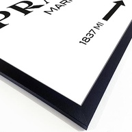 Quadro Decorativo Prada Marfa Gossip Girl | Design Moderno 40x60cm com Moldura Ecológica - imagem 4
