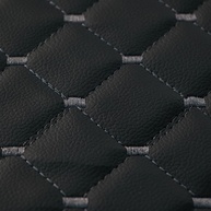 Courvin Automotivo Diamante Uruguai Grafite - Estofamento Premium em PVC com Reforço em Malha - imagem 1