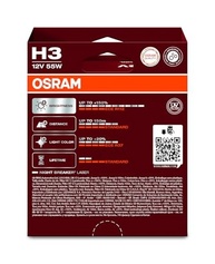 Lâmpada H3 Osram Night Breaker Laser: Ilumine Seu Caminho com 150% Mais Brilho! - imagem 4
