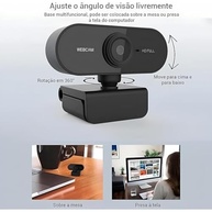 Webcam Full HD 1080P Com VideoConferencia Microfone Home Office Premium - imagem 4