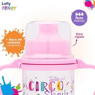 Lolly Copo Educativo Rosa 150ml - Estimule a Hidratação com Segurança e Diversão - imagem 4