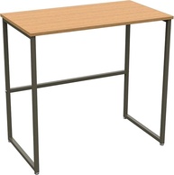 Escrivaninha Mesa Computador Industrial 80cm em MDF com Pés de Aço - Ideal para Home Office - imagem 3